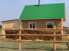 Новый облик якутских сайылыков - у конезавода «Берте»