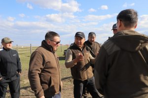 Пунктом посещения стал участок «Моойдоох» экофермы 